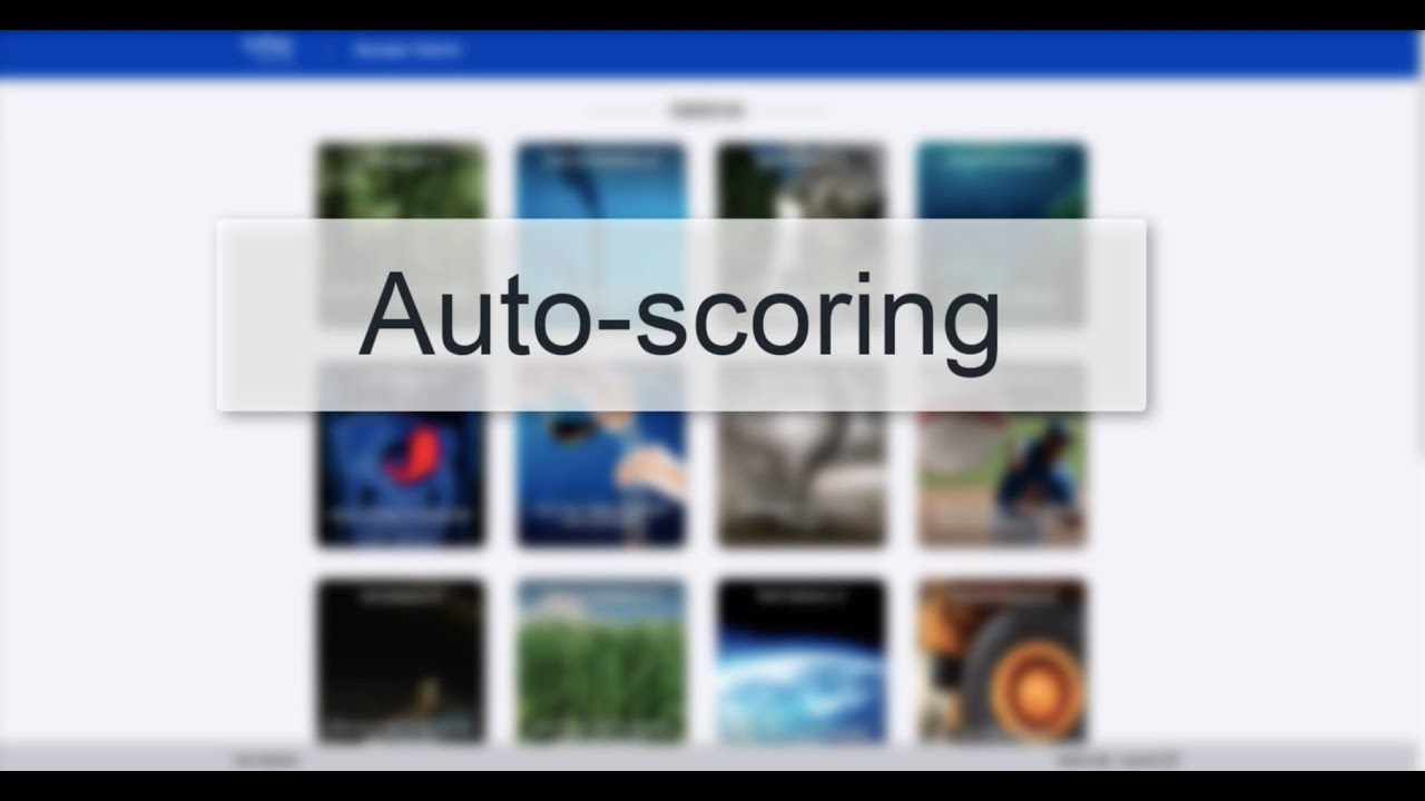 Auto Scoring In Activate Learning Youtube