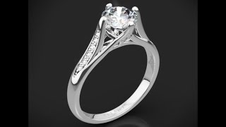 Ritani 1RZ1379 Diamond Engagement Ring