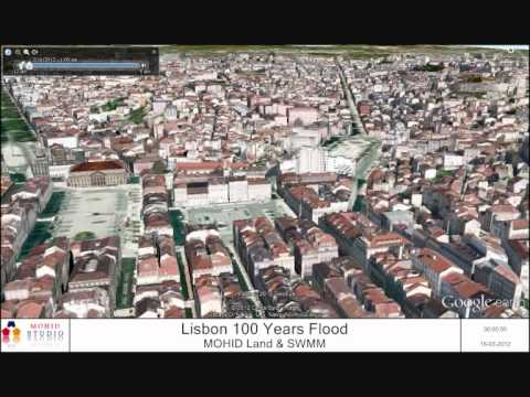 Urban Flood Simulation 1 2 Youtube