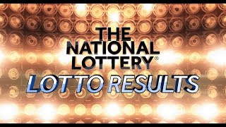 Lotto Results from Saturday 27th October 2018