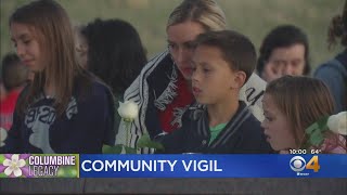 Community Gathers At Columbine Memorial For Remembrance