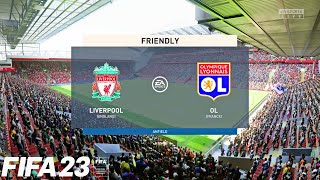 FIFA 23 | Liverpool vs Lyon - Club Friendly -  PS5 Full Match & Gameplay