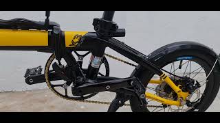 Dahon K3 Plus Solo Night Ride Setup