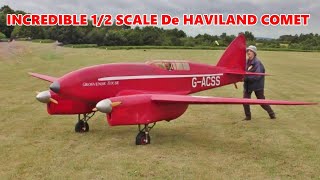 50% SCALE RC De HAVILAND DH.88 COMET 