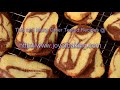 marble cookies recipe demonstration joyofbaking.com