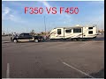 The Difference Between Ford F350 & F450