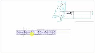 Geometric drawing: Hammer