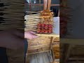 Here comes 150 Chinese BBQ Skewers at Chat Bar in Toronto!! #rainaiscrazy