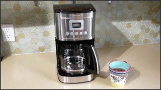 How To Set Up And Program A Cuisinart DCC-3200 Series Coffee Maker