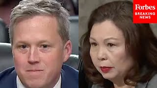 Tammy Duckworth Asks Driscoll: What’s ‘Your Position On The Legality’ Of Trump’s Funding Freeze?