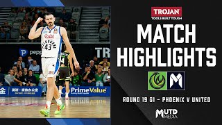 NBL22: Round 19 Game 1 - Melbourne United v Phoenix Highlights