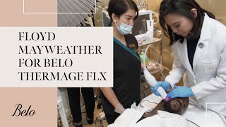 Floyd Mayweather for Belo Thermage FLX | Belo Medical Group