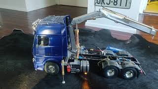 Magom hrc 2-extension crane \u0026 Tamiya MB Actros 1/14 Bart 1