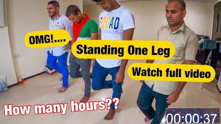 How Long?. We Can Stand in One LEG | ஒரு காலில் நாம் எவ்வளவு நேரம் நிற்க முடியும்? | Tamil vlog | AJ