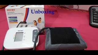 Hicks ORIGINAL N810 N710 Bp Monitor Unboxing |