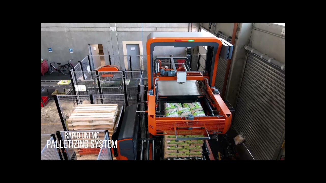 Bag Packaging And Palletizing Youtube