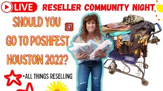 IS POSHFEST WORTH ATTENDING? ~ Reselling Online 2022~  Selling On Poshmark Ebay Thredup Reseller