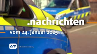 STUDIO 47 .nachrichten | 24.01.2025 | BOMBENDROHUNG GEGEN MERKEZ-MOSCHEE: POLIZEI IM EINSATZ