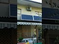 Installazione di un ottimizzatore pannello fotovoltaico per prova.