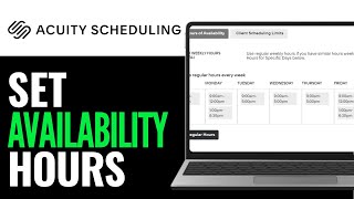 How To Set Availability Hours Acuity Scheduling 2025 (FULL GUIDE)