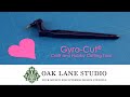 How to Cut Circles and Curves | Gyro-Cut Craft and Hobby Cutting Tool | Oak Lane Studio