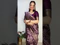 How to Wear Heavy Silk Saree ✅ Step by Step Saree Draping Tutorial 💜 beauty n style