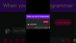 When Programmers Say Sorry in Code 😅  #coding #memes  #programminglife #smartphone  #inspiration