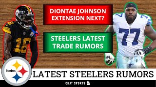 JUICY Steelers Trade Rumors On Tyron Smith & Mason Rudolph + Diontae Johnson Contract Update