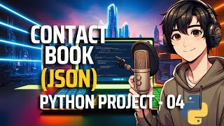 Creating Contact Book using JSON Library || Python Project - 04 || Python Project in Hindi