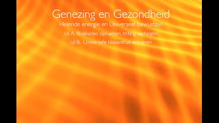 CD Genezing en Gezondheid   Introductie A