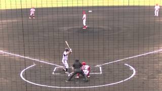 20151010　びわこ杯　ゴールドジムBC対MSH医療専門学校　１回表