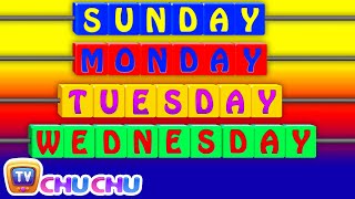 Days of the Week Song - 7 Days of the Week – Nursery Rhymes & Children's Songs by ChuChu TV