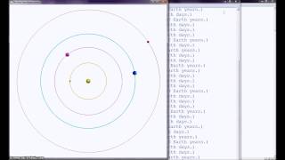 lab5 Motion of the Solar System