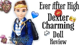 Ever After High Dexter Charming Doll Review and Unboxing