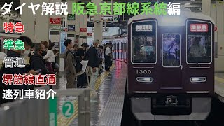 【ダイヤ解説】阪急京都線系統編