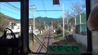 [前面展望] 秩父鉄道7500系【皆野→親鼻】(各停:羽生)