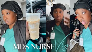 DAY IN THE LIFE OF A NURSE/MDS COORDINATOR (VERY DETAILED, IS IT BETTER THAN BEDSIDE?🥴+ SCRUB HAUL)