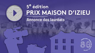 Prix Maison d'Izieu édition 2023-2024 - Annonce des lauréats