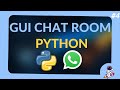Gui Chat Room in Python | Simple chat app using python