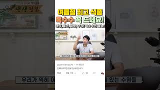 여름철 최고 식품 옥수수 꼭 드세요! 옥수수 효능 알려드립니다! #shorts