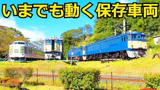 元車両基地を再利用した鉄道保存施設を見学【碓氷線廃線探索シリーズ（中編）】