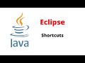 Eclipse Shortcuts every java developer should know| #JAVA #beginners #eclipseshortcuts.
