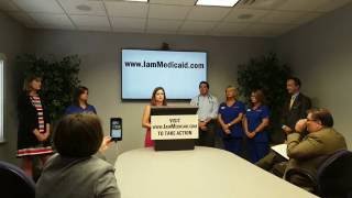 Medicaid Press Conference - Dothan Pediatric Healthcare Network - Dr. Beverly Jordan