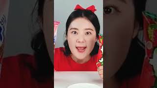 수박바🍉 스크류바🍓 죠스바🦈 RED 먹방 #mukbang