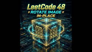 LeetCode 48: Rotate Image in less than 5 minutes | Matrix Manipulation