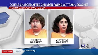 Morgantown couple arrested after 3 children found living among trash, cockroaches