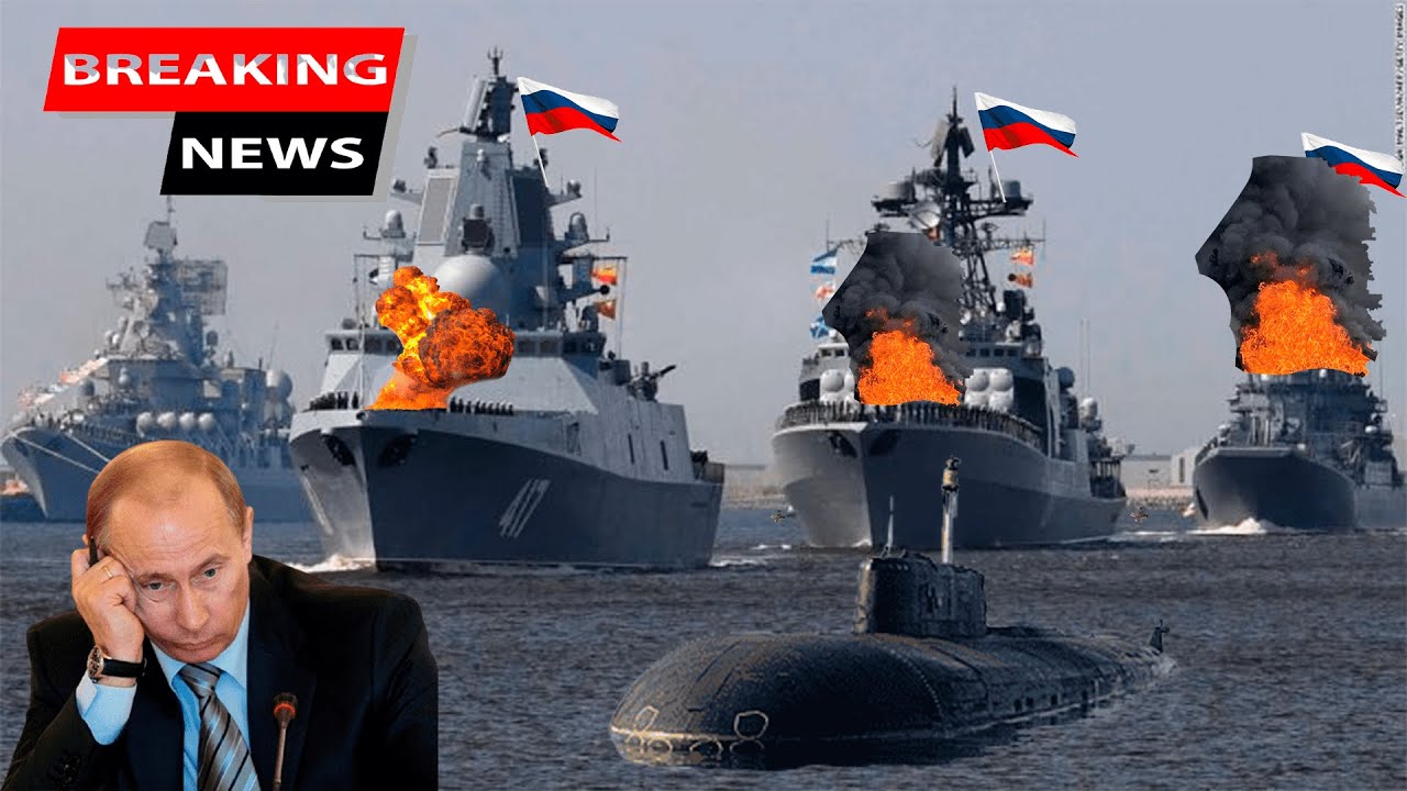 1 MINUTE AGO! Putin's SHIPS And SUBMARINES Caught In The Pacific Ocean ...