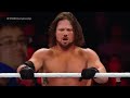 FULL MATCH - AJ Styles vs. John Cena - WWE Championship Match Royal Rumble 2017