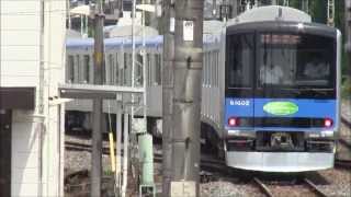 【警笛有】2013.6.9 東武野田線60000系61602F七光台駅1番線到着～入庫シーン