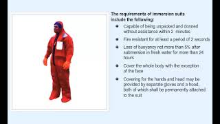 Life Saving Appliances onboard